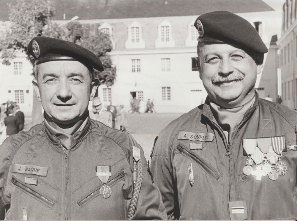 Major Jacques BAQUÉ – Major André SOUPLET